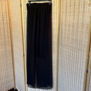 Alice and Olivia black strapless dress